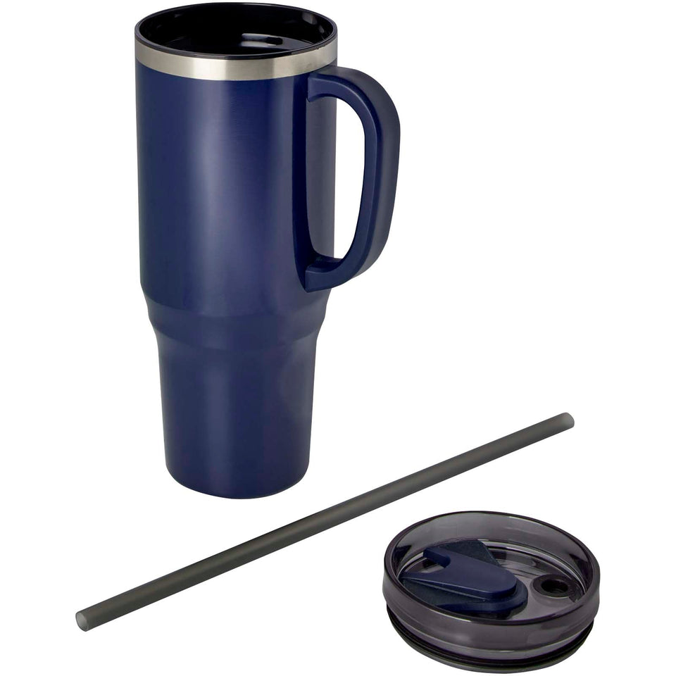 Tazza certificata RCS con cannuccia da 1200 ml Melbourne personalizzato con logo - Pubblienne