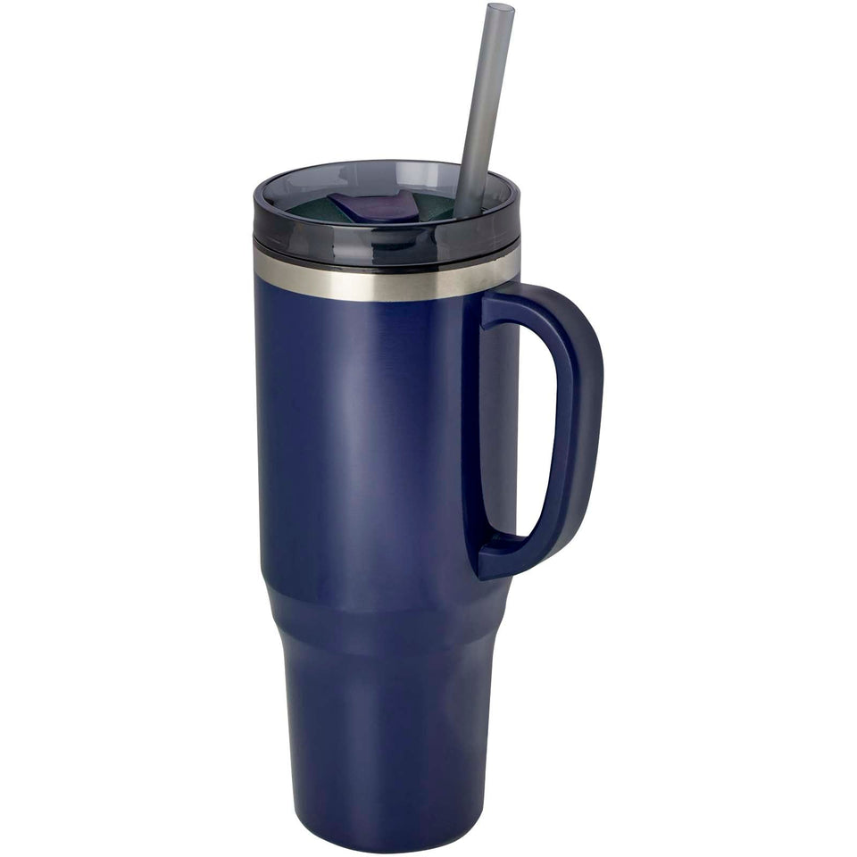 Tazza certificata RCS con cannuccia da 1200 ml Melbourne personalizzato con logo - Pubblienne