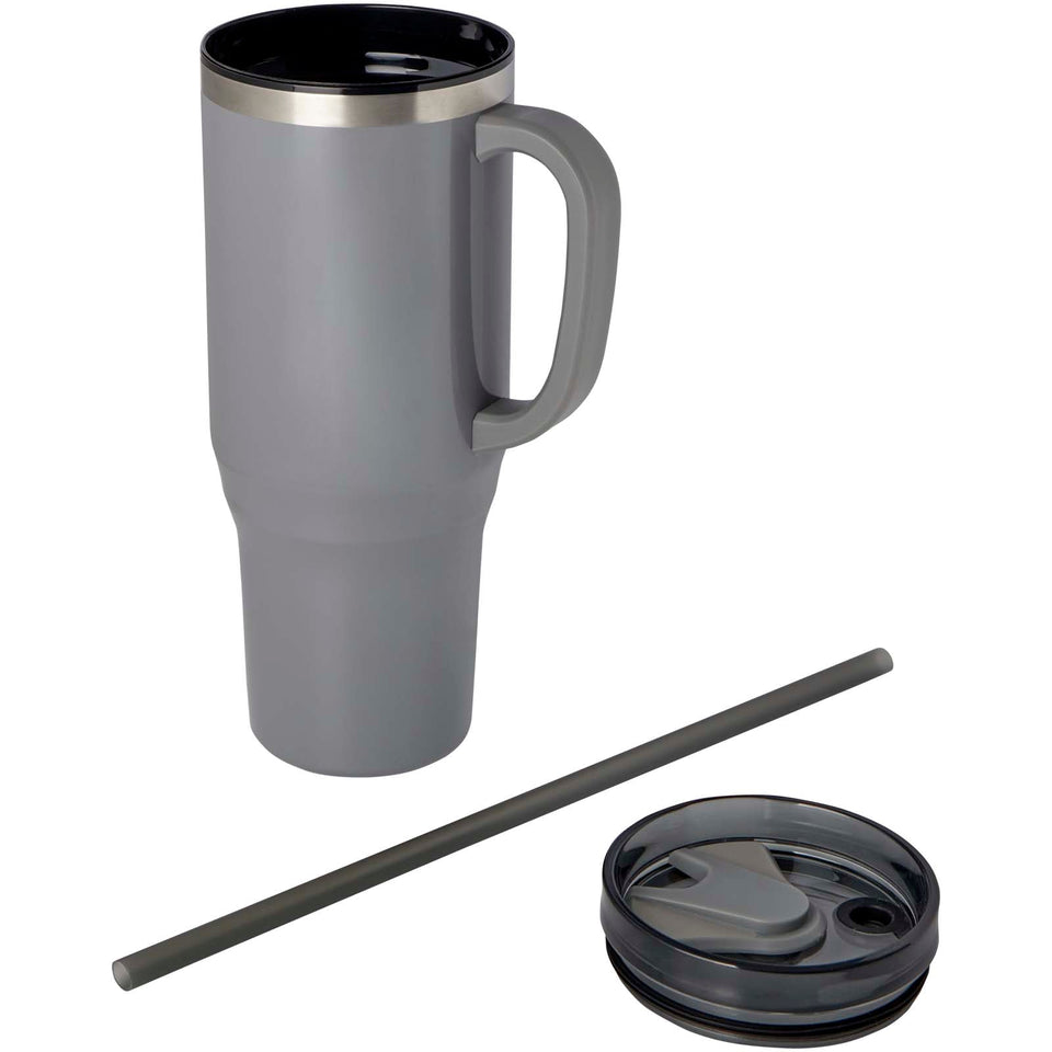 Tazza certificata RCS con cannuccia da 1200 ml Melbourne personalizzato con logo - Pubblienne
