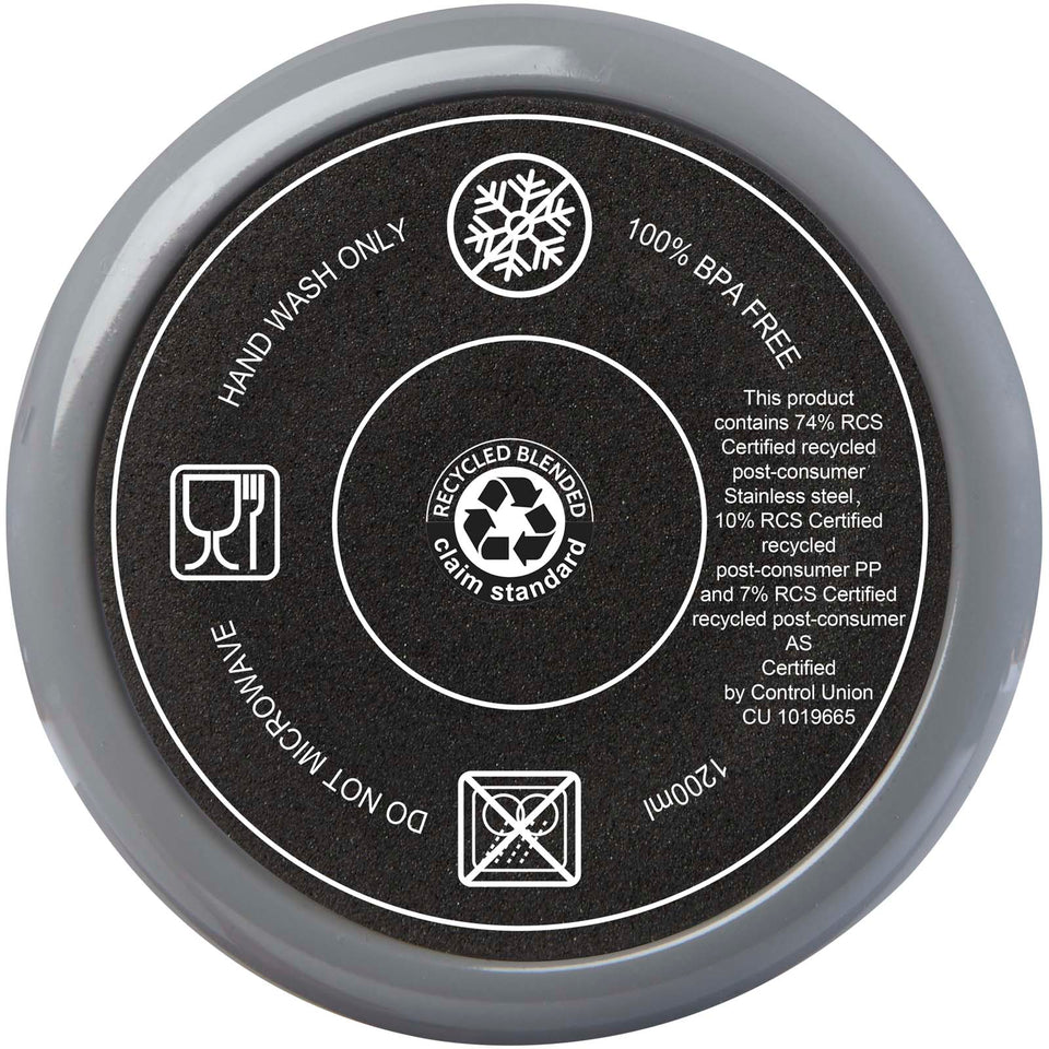 Tazza certificata RCS con cannuccia da 1200 ml Melbourne personalizzato con logo - Pubblienne