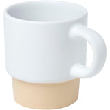 Tazza per caffè espresso impilabile con fondo in argilla da 130 ml Olympia personalizzato con logo - Pubblienne