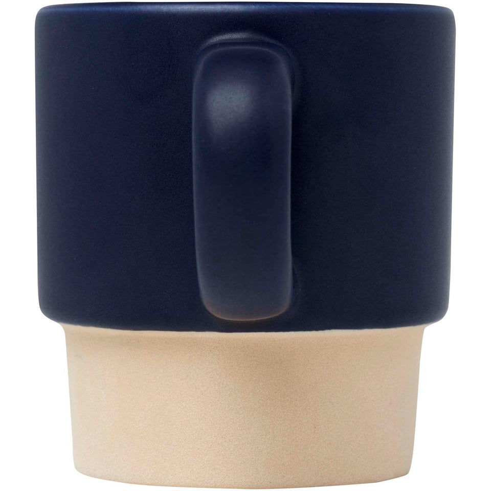 Tazza per caffè espresso impilabile con fondo in argilla da 130 ml Olympia personalizzato con logo - Pubblienne