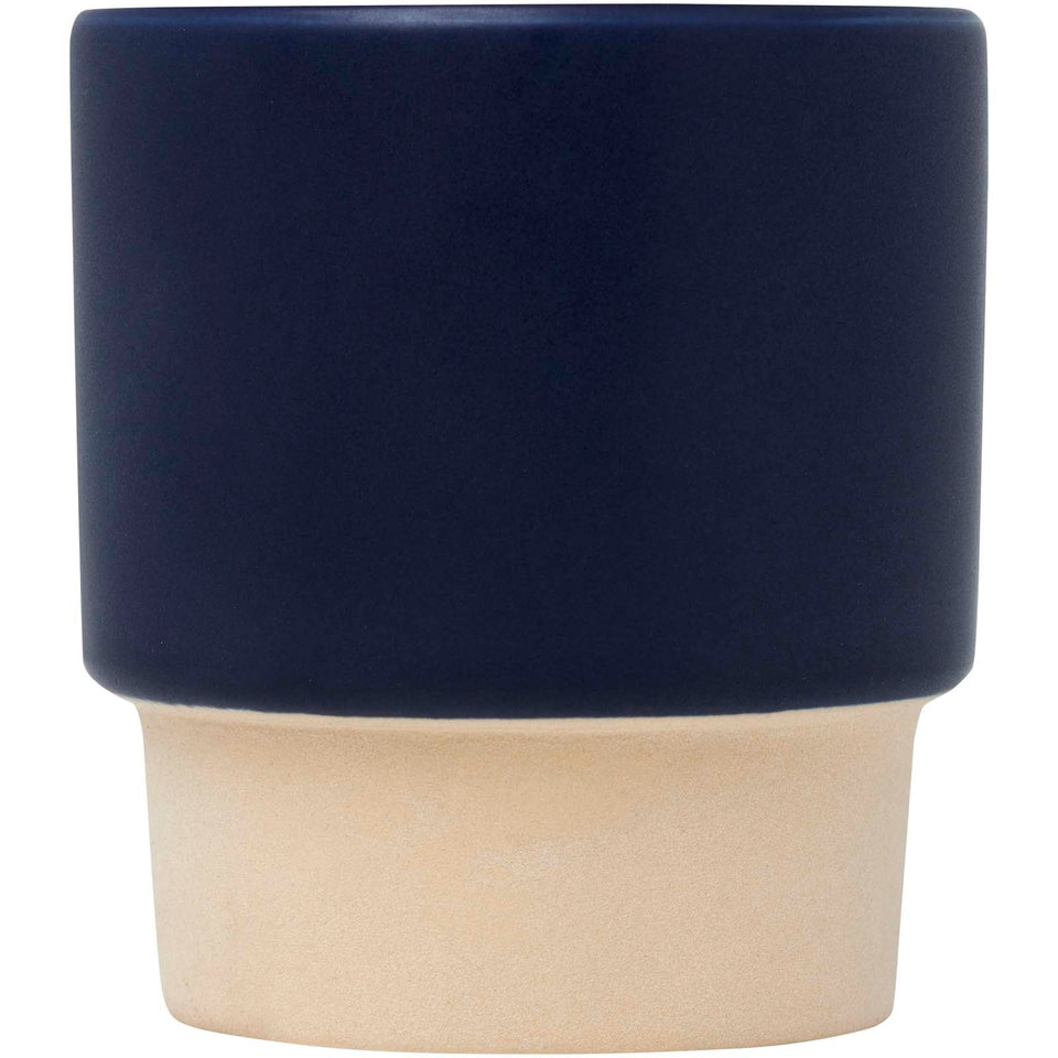 Tazza per caffè espresso impilabile con fondo in argilla da 130 ml Olympia personalizzato con logo - Pubblienne