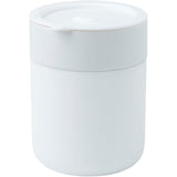 Bicchiere in ceramica con involucro in silicone e coperchio in plastica da 330 ml Java personalizzato con logo - Pubblienne