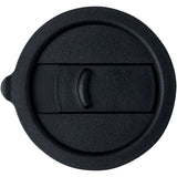 Bicchiere in ceramica con involucro in silicone e coperchio in plastica da 330 ml Java personalizzato con logo - Pubblienne