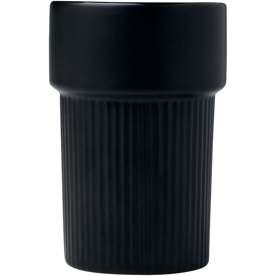 Bicchiere con custodia in bambù da 340 ml Fika personalizzato con logo - Pubblienne