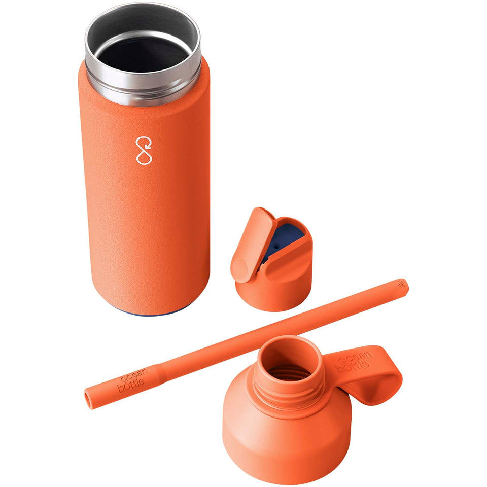 Borraccia termica con isolamento sottovuoto da 500 ml Ocean Bottle GO personalizzato con logo - Pubblienne