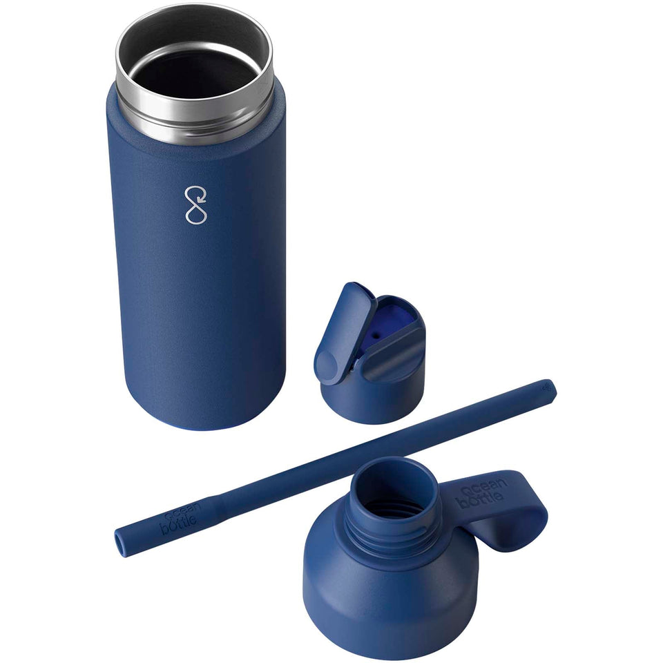Borraccia termica con isolamento sottovuoto da 500 ml Ocean Bottle GO personalizzato con logo - Pubblienne