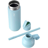 Borraccia termica con isolamento sottovuoto da 500 ml Ocean Bottle GO personalizzato con logo - Pubblienne