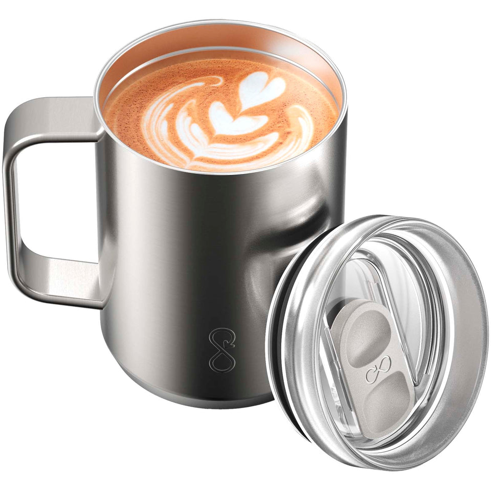 Tazza da viaggio termica da 350 ml Ocean Bottle personalizzato con logo - Pubblienne