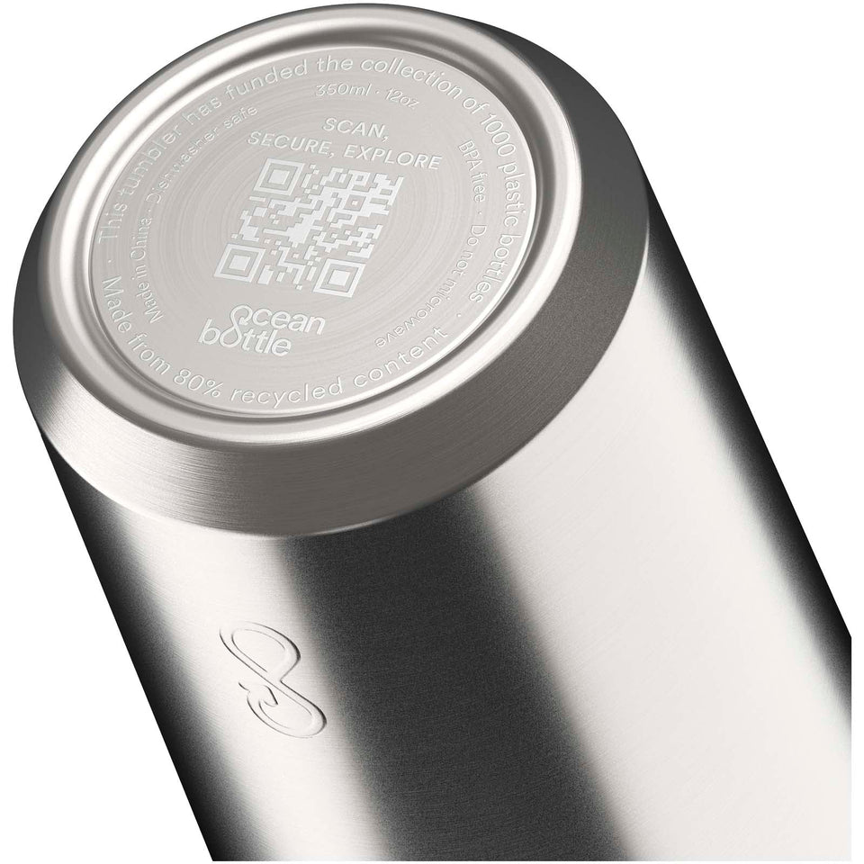 Bicchiere termico da 350 ml Ocean Bottle personalizzato con logo - Pubblienne