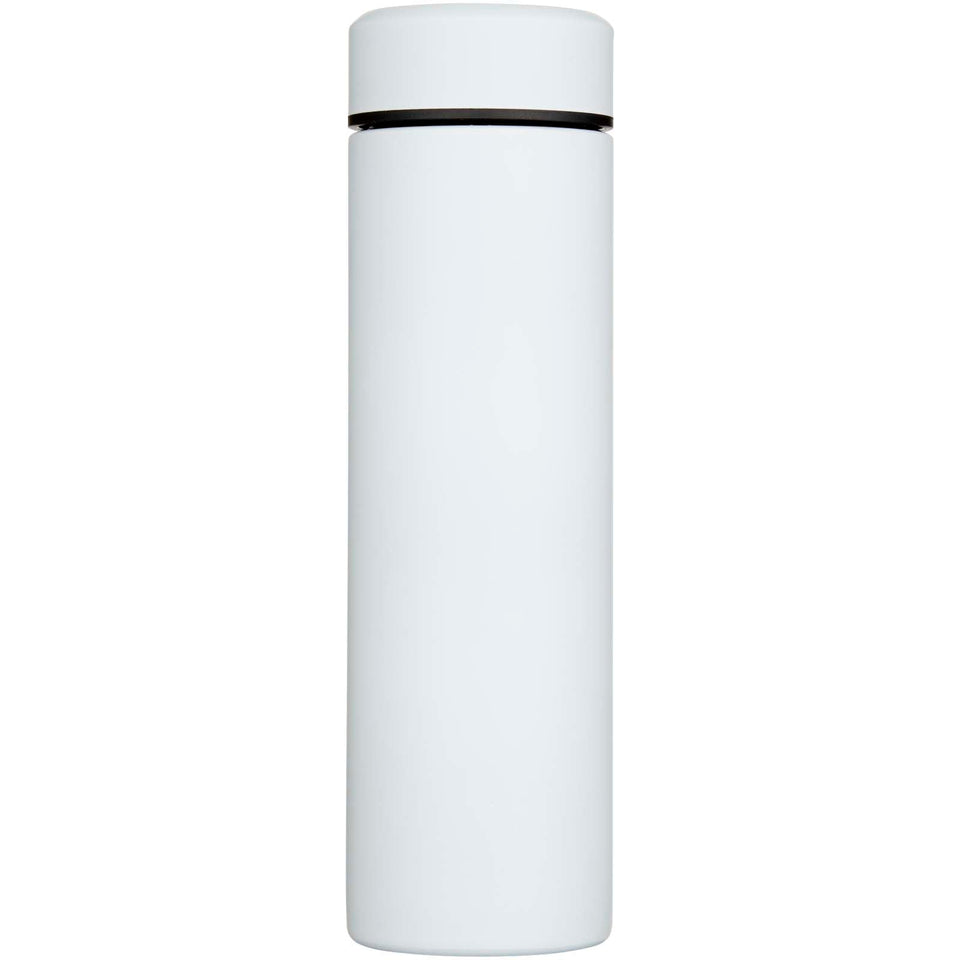 Thermos in acciaio inox a doppia parete con infusore per tè Taylor da 450 ml personalizzato con logo - Pubblienne