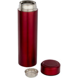 Thermos in acciaio inox a doppia parete con infusore per tè Taylor da 450 ml personalizzato con logo - Pubblienne