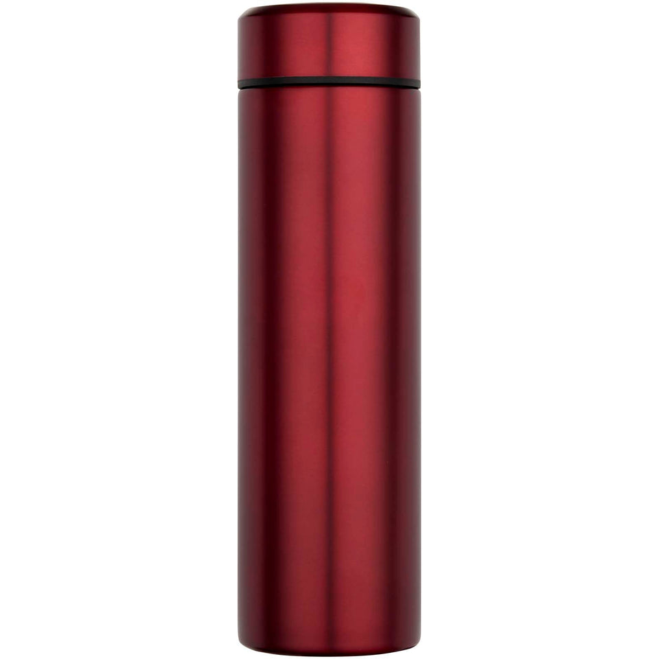 Thermos in acciaio inox a doppia parete con infusore per tè Taylor da 450 ml personalizzato con logo - Pubblienne