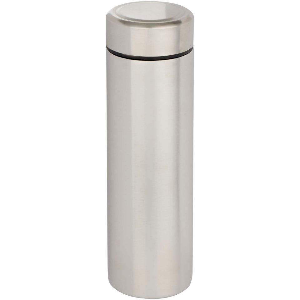Thermos in acciaio inox a doppia parete con infusore per tè Taylor da 450 ml personalizzato con logo - Pubblienne