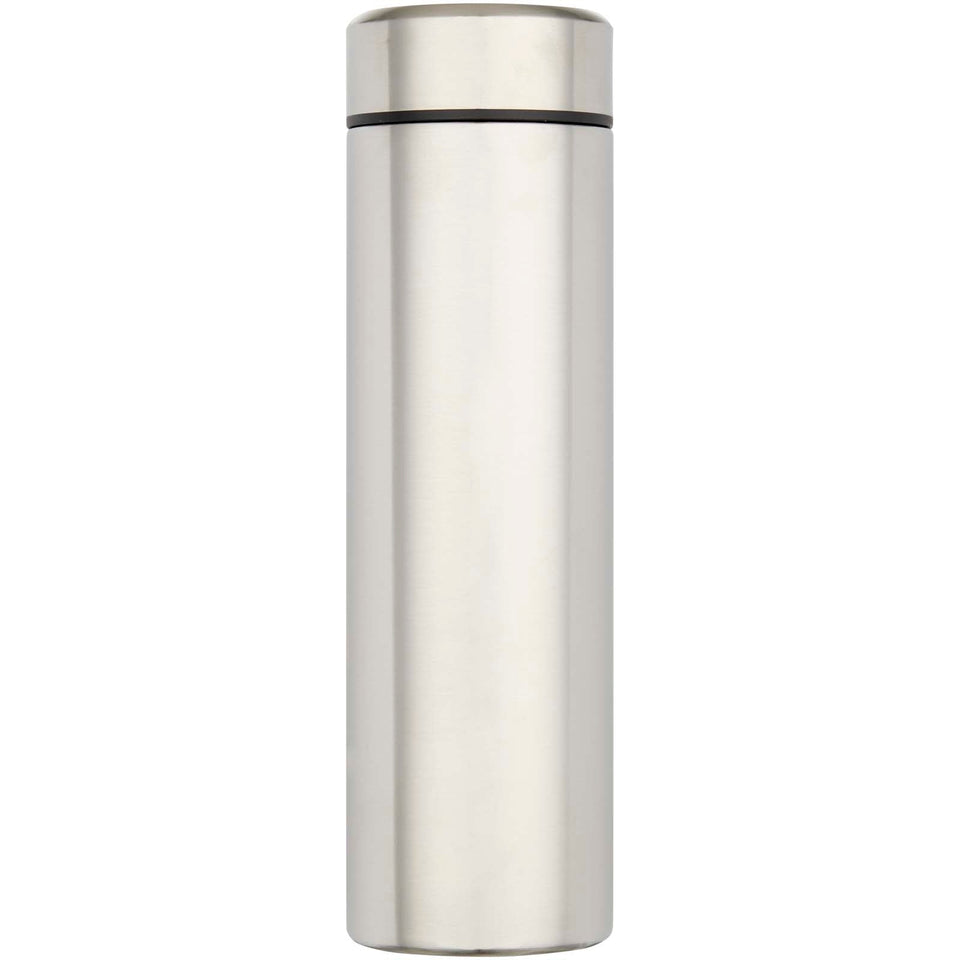 Thermos in acciaio inox a doppia parete con infusore per tè Taylor da 450 ml personalizzato con logo - Pubblienne