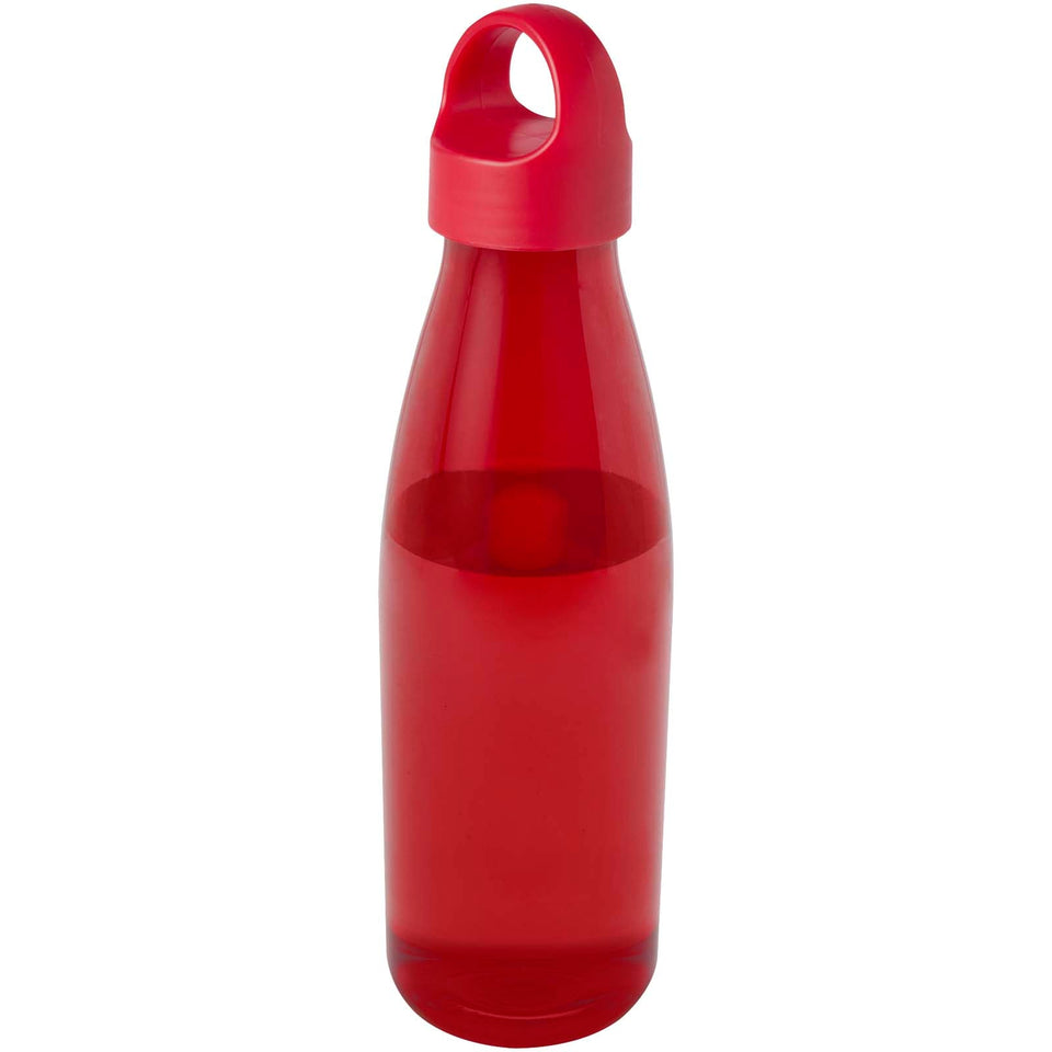 Borraccia in plastica riciclata da 800 ml  Bergen personalizzato con logo - Pubblienne