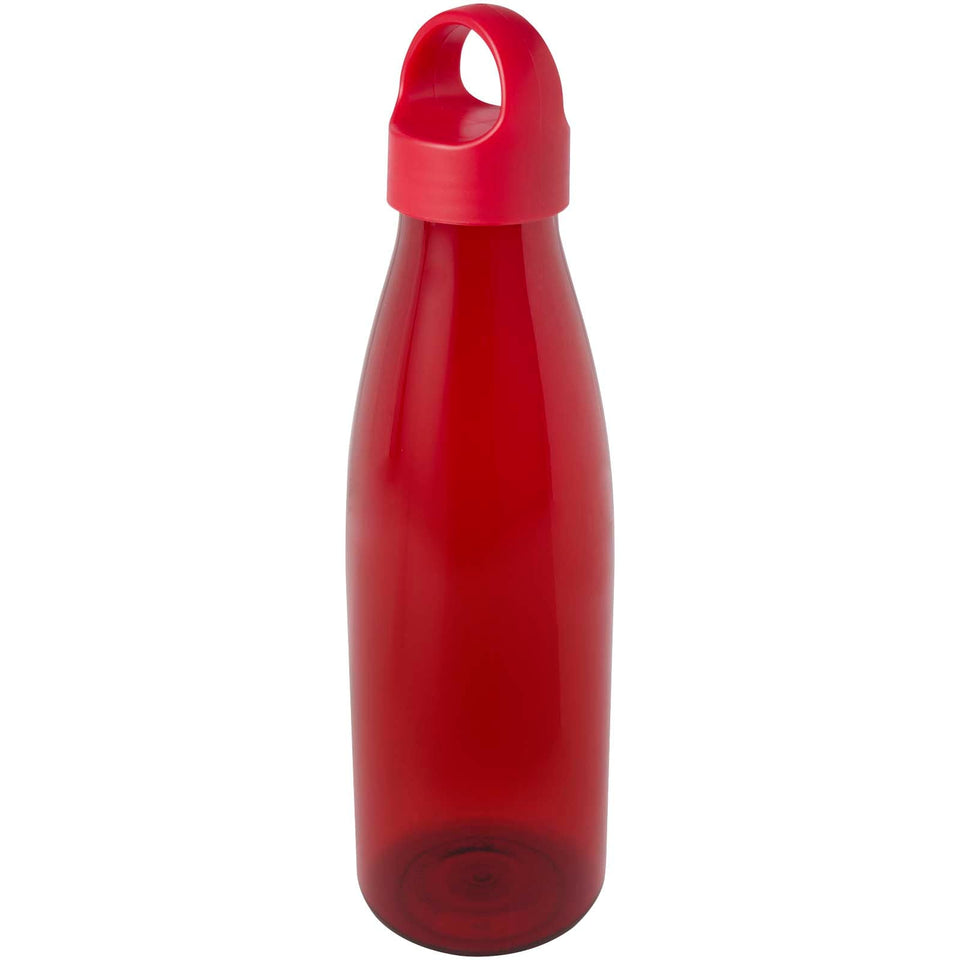 Borraccia in plastica riciclata da 800 ml  Bergen personalizzato con logo - Pubblienne
