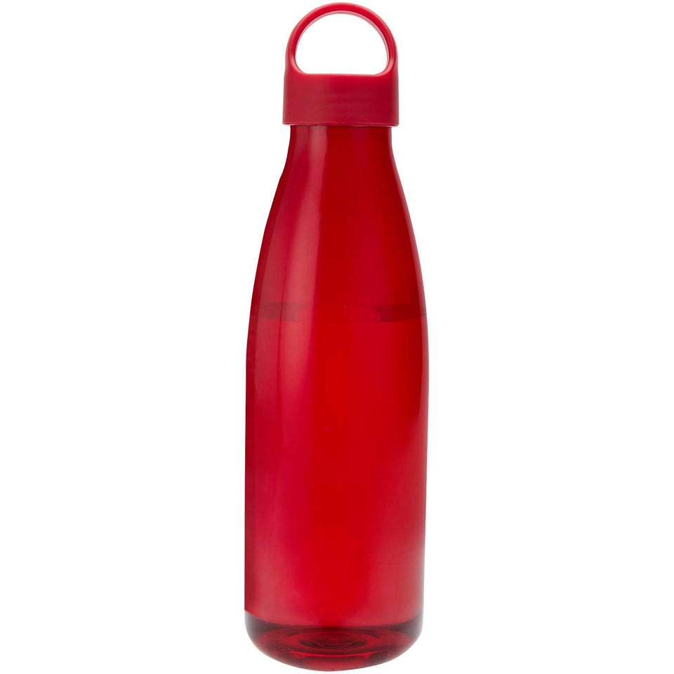 Borraccia in plastica riciclata da 800 ml  Bergen personalizzato con logo - Pubblienne