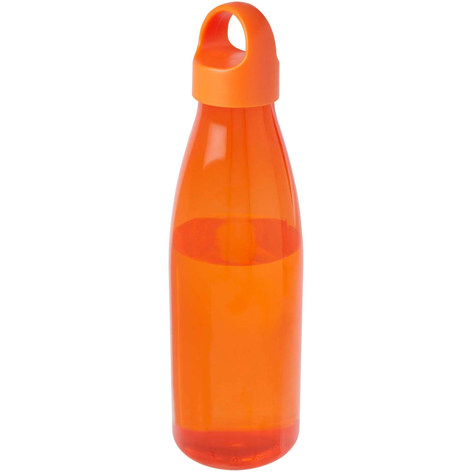 Borraccia in plastica riciclata da 800 ml  Bergen personalizzato con logo - Pubblienne