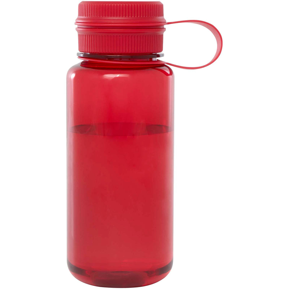 Borraccia sportiva da 900 ml in PET riciclato certificato RCS con coperchio multifunzione Ryder personalizzato con logo - Pubblienne