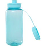 Borraccia sportiva da 900 ml in PET riciclato certificato RCS con coperchio multifunzione Ryder personalizzato con logo - Pubblienne