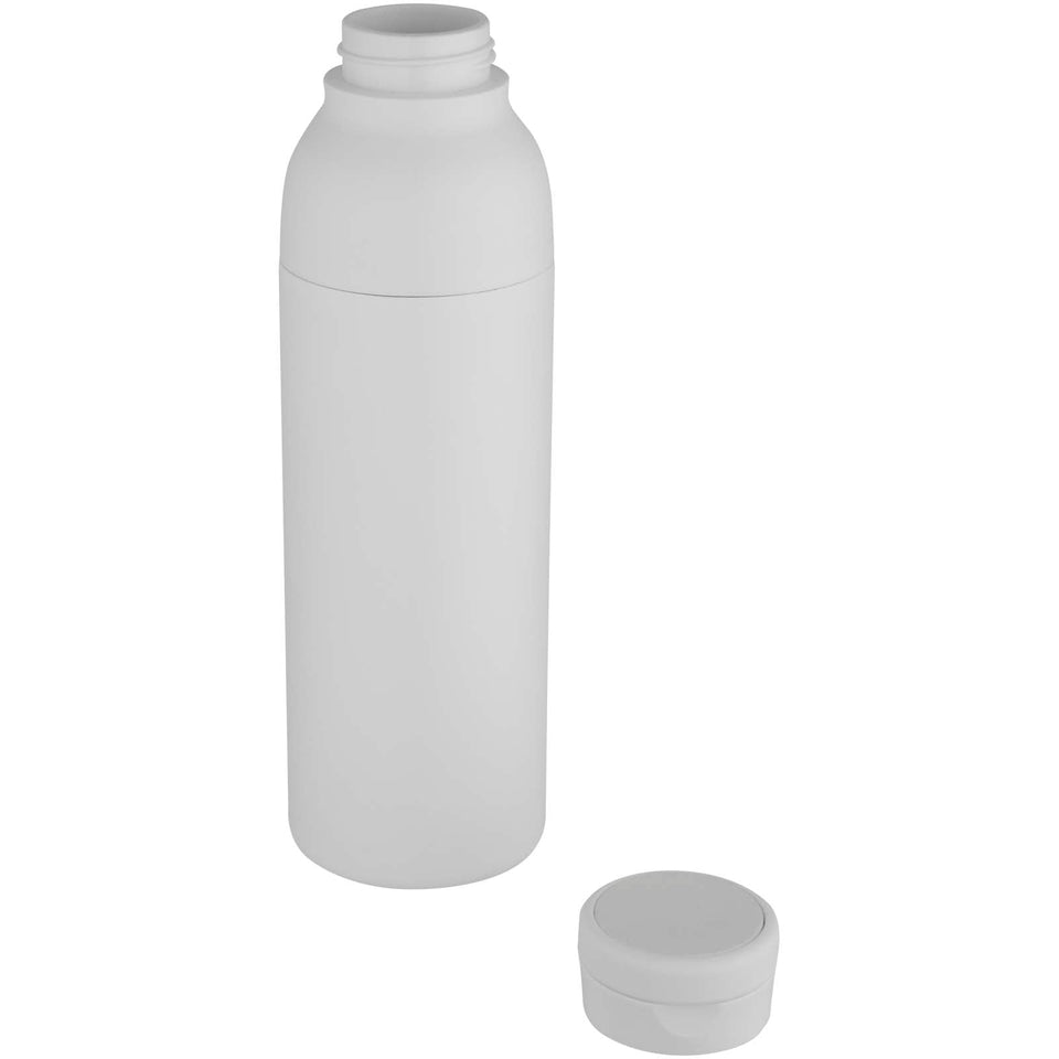 Borraccia termica in acciaio inossidabile riciclato RCS a doppia parete da 650 ml Illuminate personalizzato con logo - Pubblienne