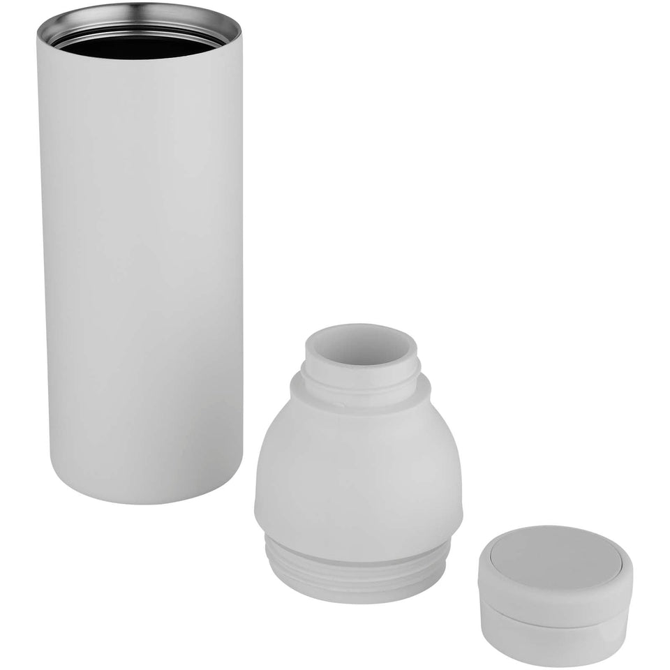Borraccia termica in acciaio inossidabile riciclato RCS a doppia parete da 650 ml Illuminate personalizzato con logo - Pubblienne