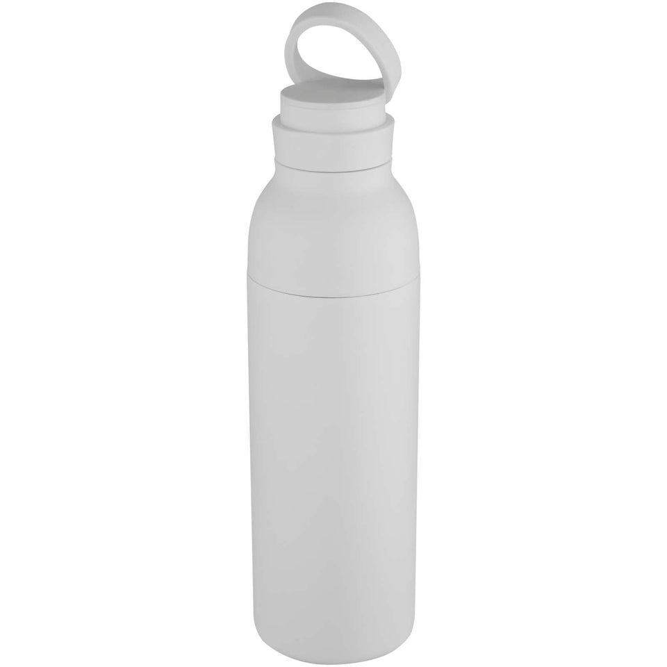 Borraccia termica in acciaio inossidabile riciclato RCS a doppia parete da 650 ml Illuminate personalizzato con logo - Pubblienne