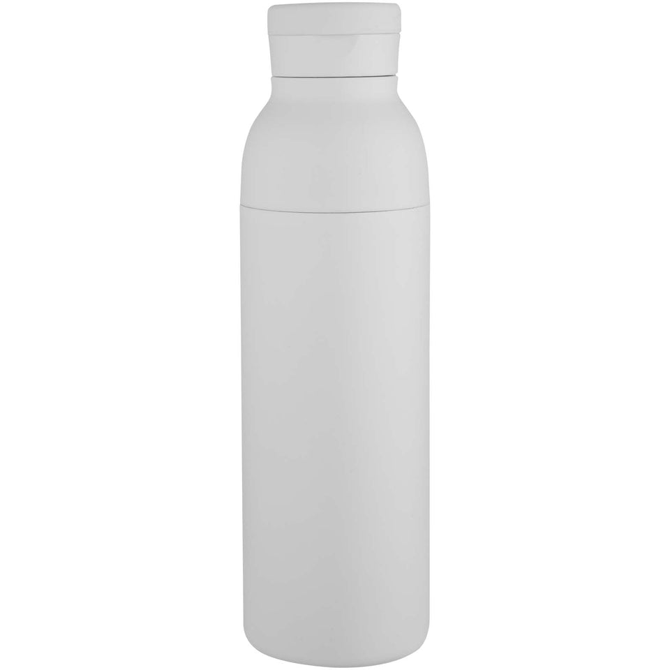 Borraccia termica in acciaio inossidabile riciclato RCS a doppia parete da 650 ml Illuminate personalizzato con logo - Pubblienne