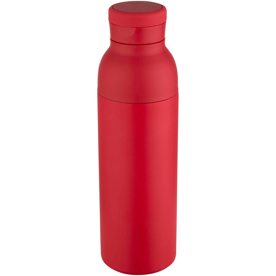 Borraccia termica in acciaio inossidabile riciclato RCS a doppia parete da 650 ml Illuminate personalizzato con logo - Pubblienne