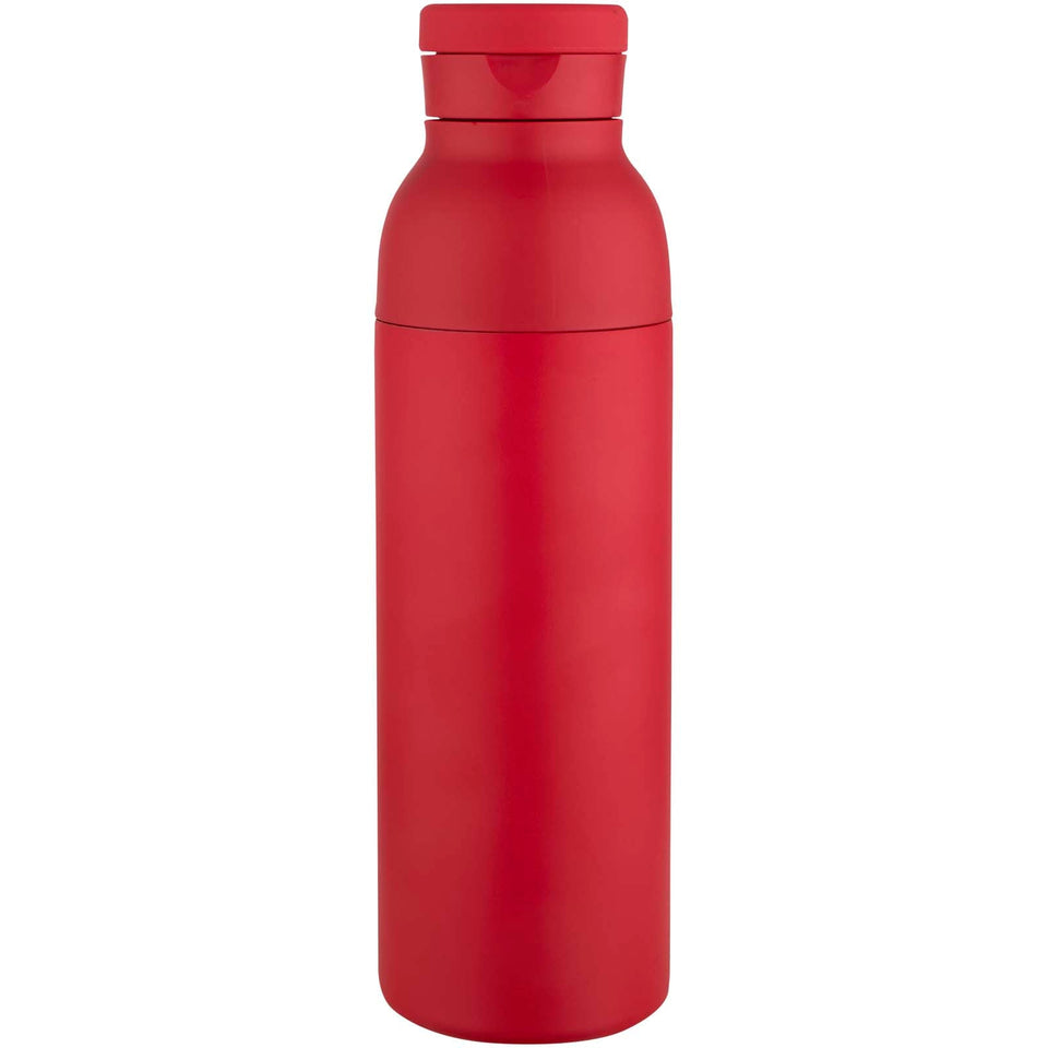 Borraccia termica in acciaio inossidabile riciclato RCS a doppia parete da 650 ml Illuminate personalizzato con logo - Pubblienne