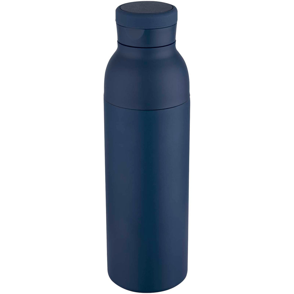 Borraccia termica in acciaio inossidabile riciclato RCS a doppia parete da 650 ml Illuminate personalizzato con logo - Pubblienne