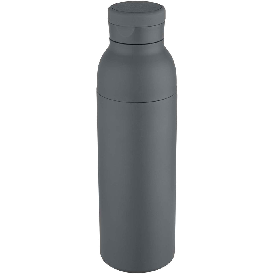 Borraccia termica in acciaio inossidabile riciclato RCS a doppia parete da 650 ml Illuminate personalizzato con logo - Pubblienne