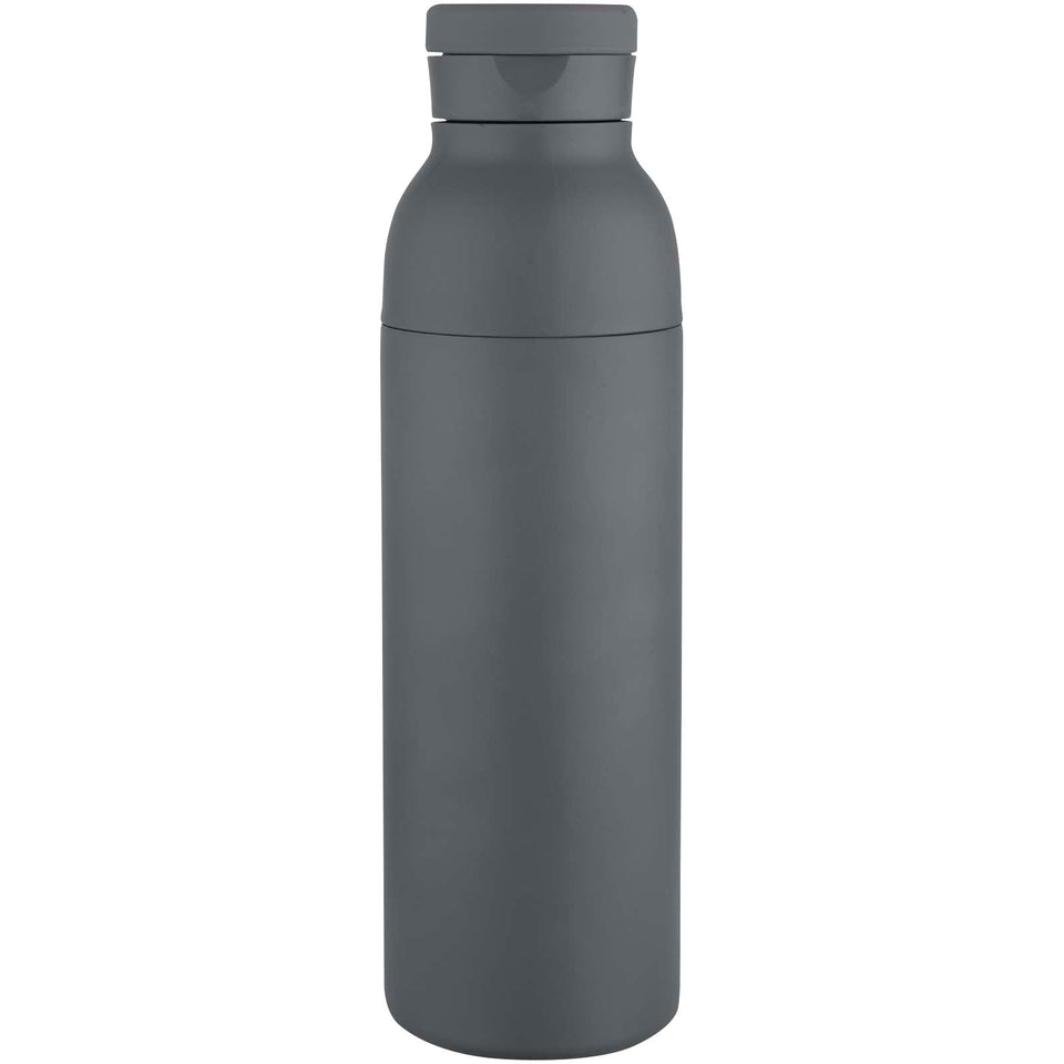Borraccia termica in acciaio inossidabile riciclato RCS a doppia parete da 650 ml Illuminate personalizzato con logo - Pubblienne