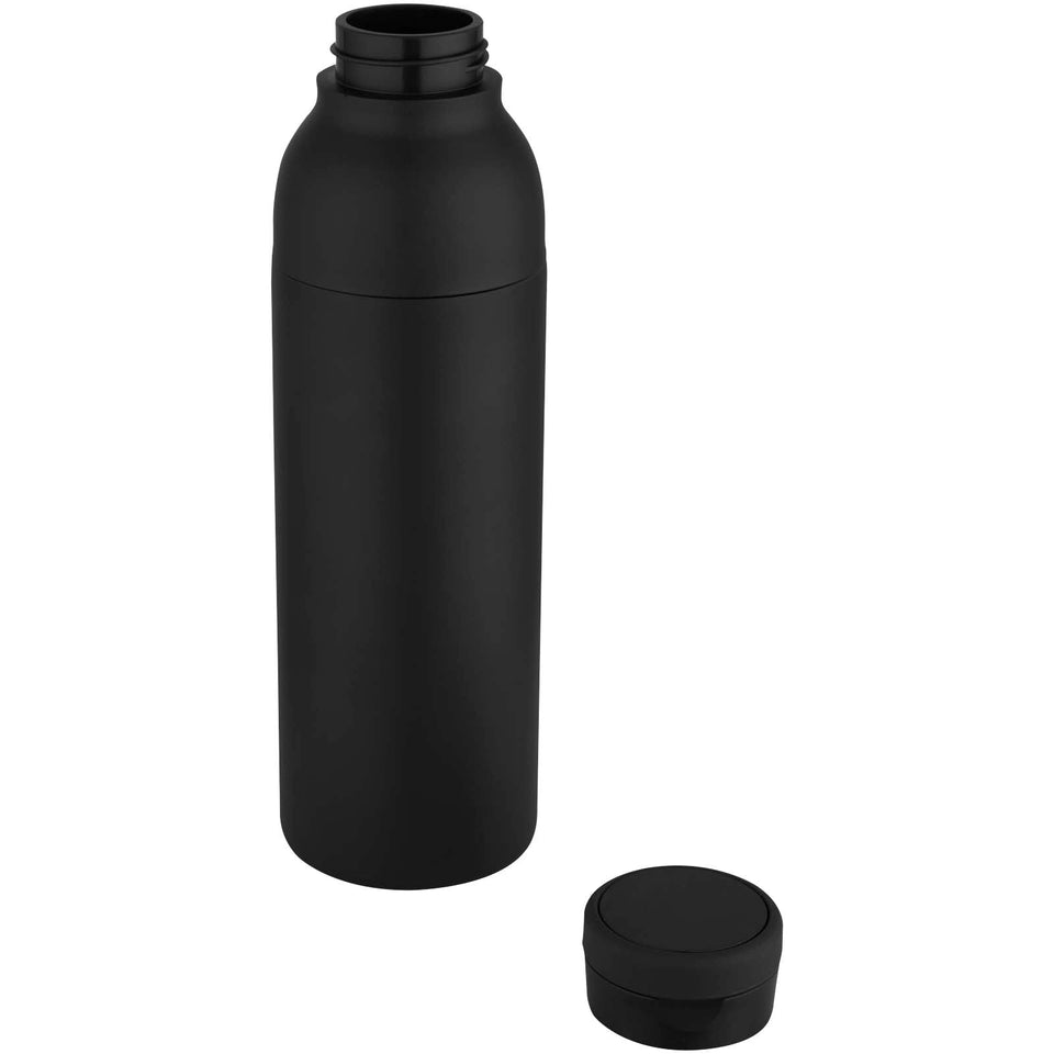 Borraccia termica in acciaio inossidabile riciclato RCS a doppia parete da 650 ml Illuminate personalizzato con logo - Pubblienne