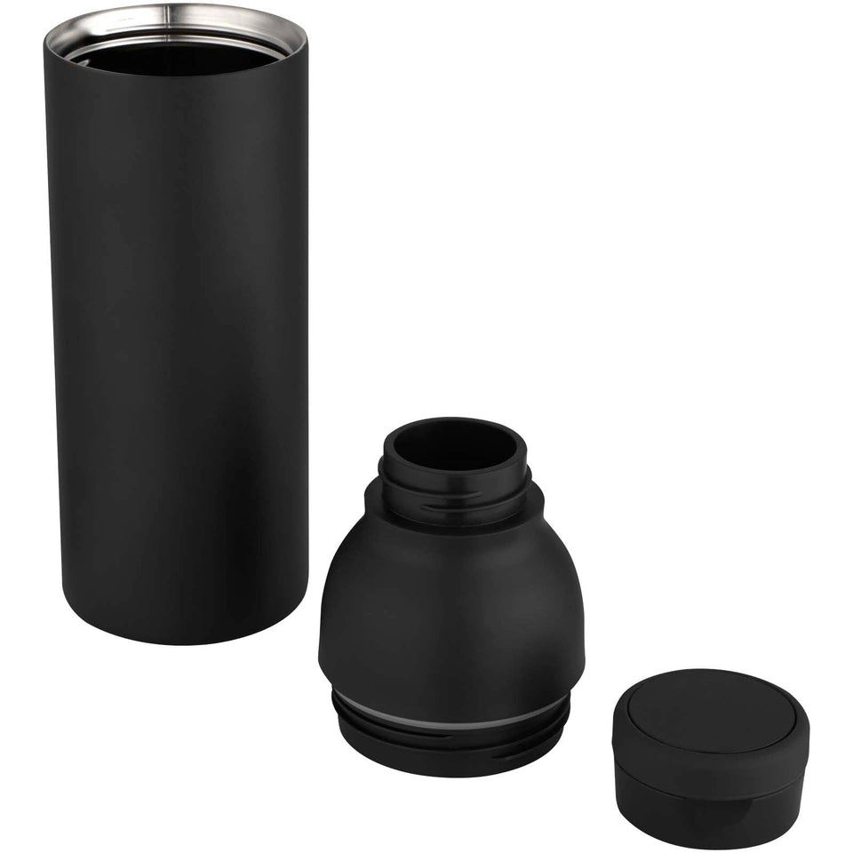 Borraccia termica in acciaio inossidabile riciclato RCS a doppia parete da 650 ml Illuminate personalizzato con logo - Pubblienne