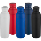 Borraccia termica in acciaio inossidabile riciclato RCS a doppia parete da 650 ml Illuminate personalizzato con logo - Pubblienne