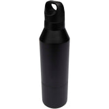 Borraccia termica da 600 ml in acciaio inox riciclato certificato RCS con tazza da 300 ml Odessy personalizzato con logo - Pubblienne