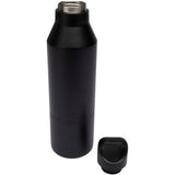 Borraccia termica da 600 ml in acciaio inox riciclato certificato RCS con tazza da 300 ml Odessy personalizzato con logo - Pubblienne