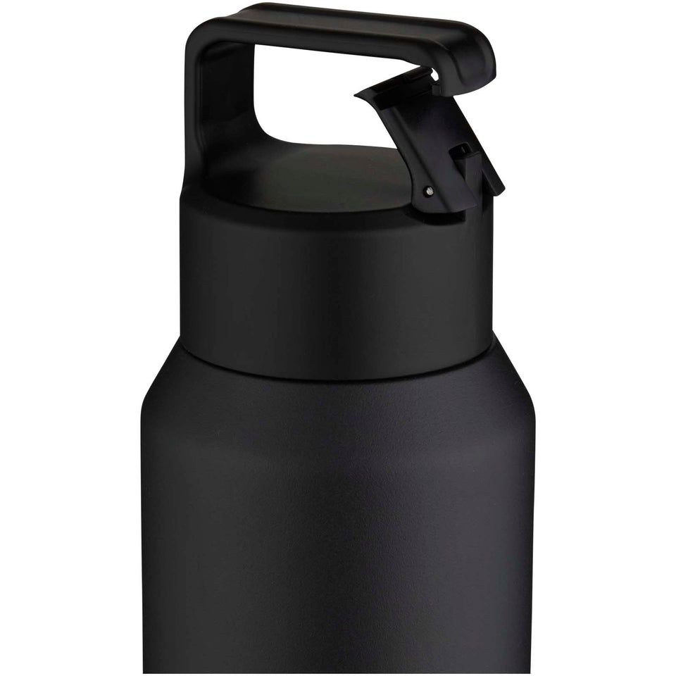 Borraccia termica in acciaio inossidabile riciclato certificato RCS con isolamento sottovuoto in rame da 600 ml Vasa (adatta personalizzato con logo - Pubblienne
