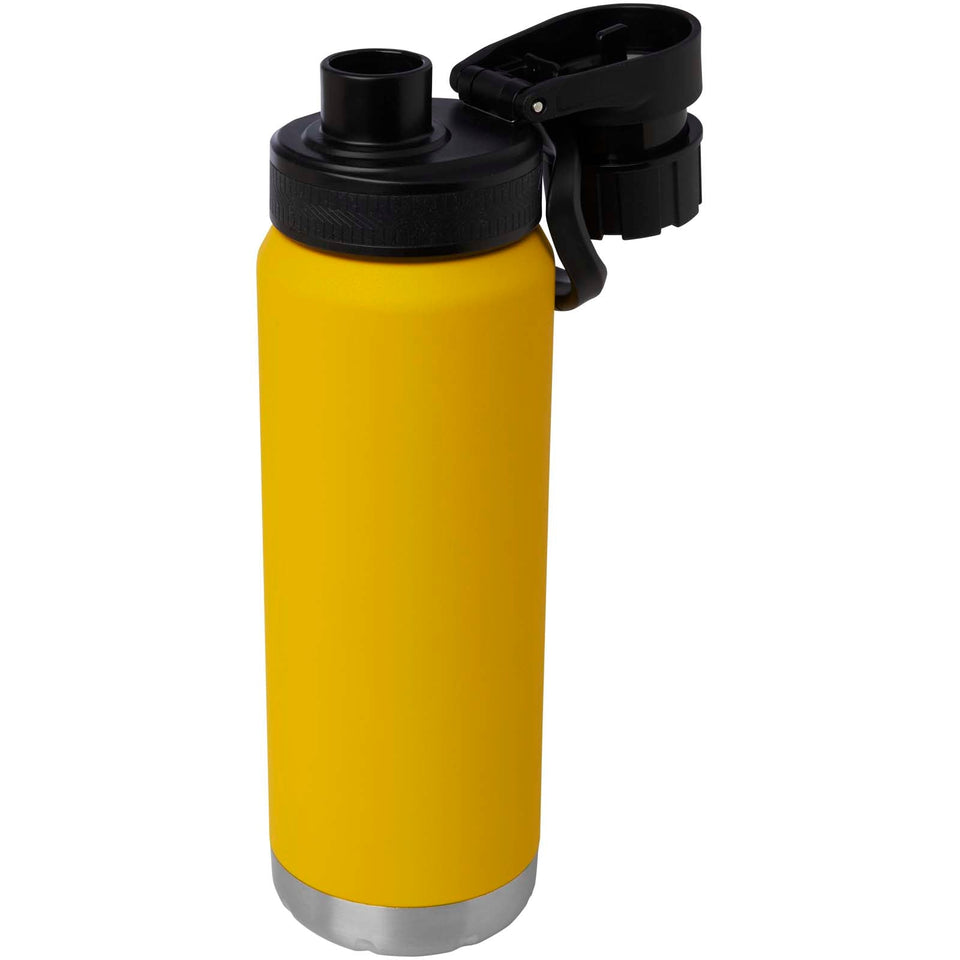 Borraccia termica in acciaio inossidabile riciclato certificato RCS con isolamento sottovuoto in rame da 700 ml Fortis (adatt personalizzato con logo - Pubblienne