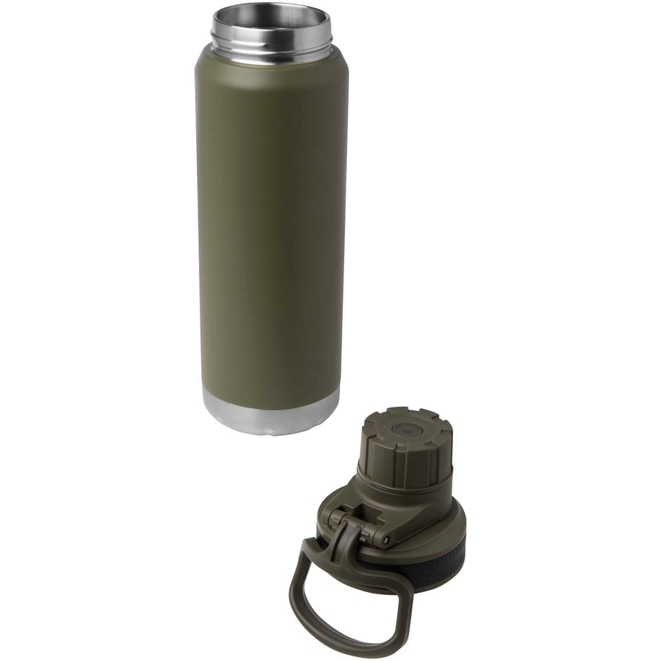 Borraccia termica in acciaio inossidabile riciclato certificato RCS con isolamento sottovuoto in rame da 700 ml Fortis (adatt personalizzato con logo - Pubblienne