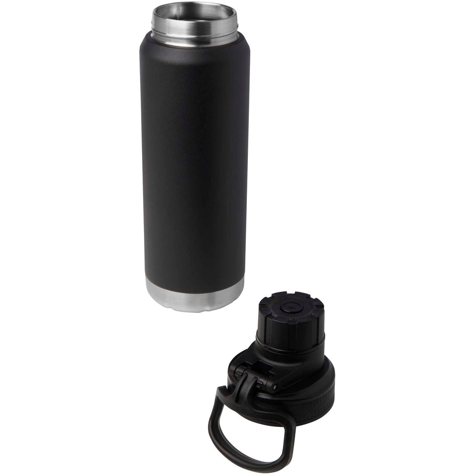 Borraccia termica in acciaio inossidabile riciclato certificato RCS con isolamento sottovuoto in rame da 700 ml Fortis (adatt personalizzato con logo - Pubblienne