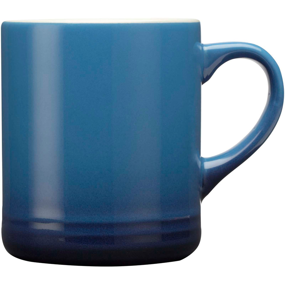 Tazza in ceramica da 330 ml Laguna personalizzato con logo - Pubblienne