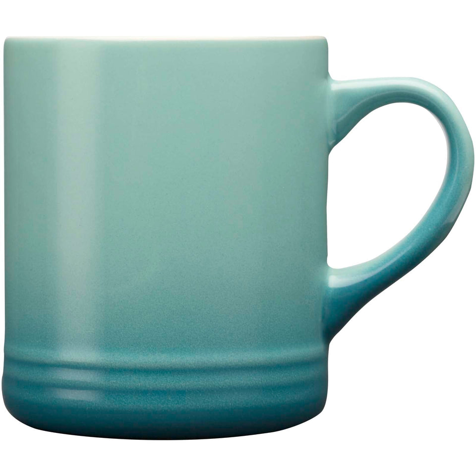 Tazza in ceramica da 330 ml Laguna personalizzato con logo - Pubblienne