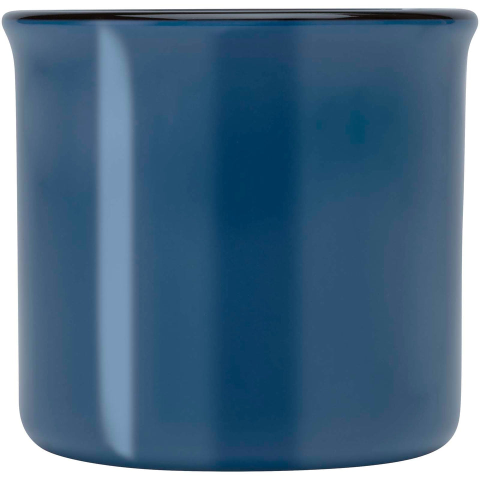 Tazza in ceramica Bari da 240 ml con finitura lucida personalizzato con logo - Pubblienne