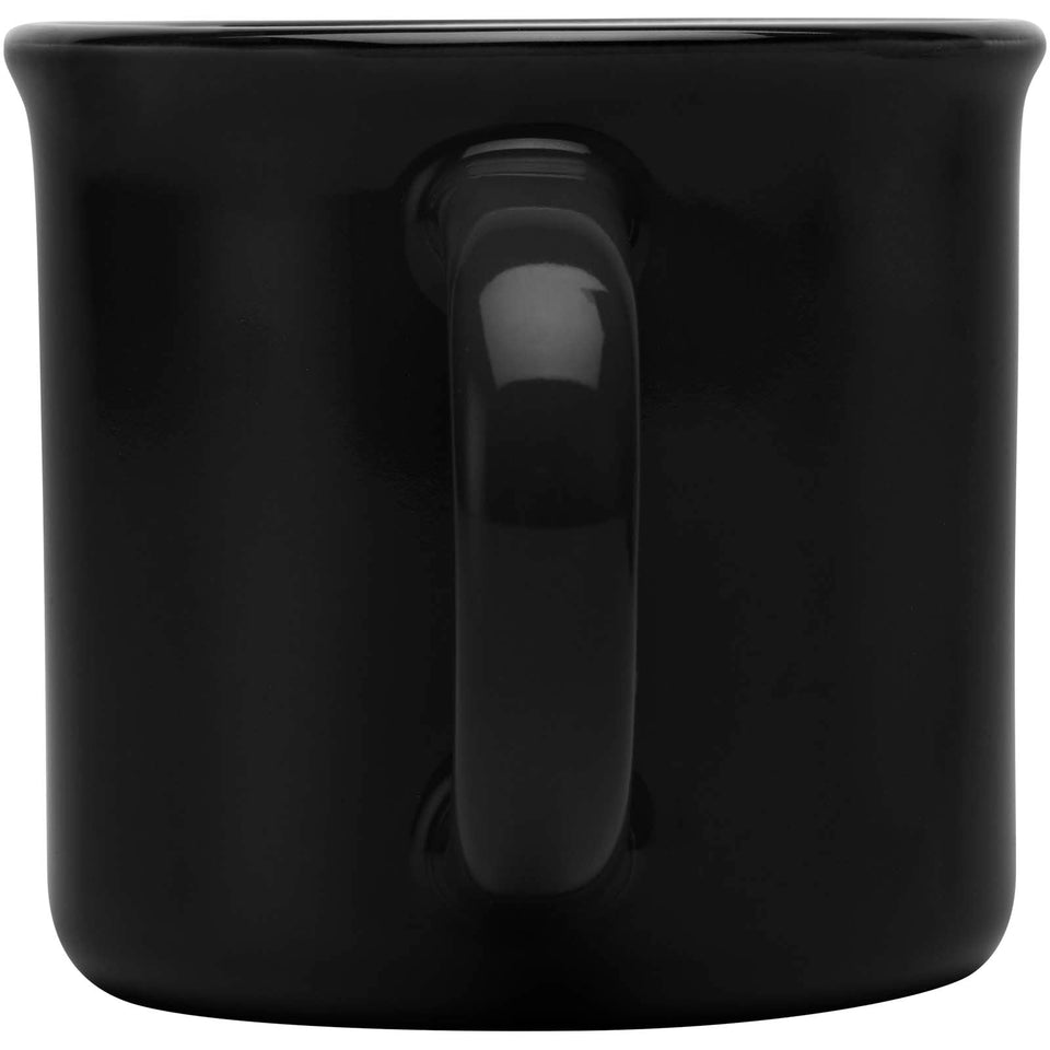 Tazza in ceramica Bari da 240 ml con finitura lucida personalizzato con logo - Pubblienne