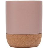 Tazza in ceramica con dettagli in sughero e finitura opaca da 300 ml Billie personalizzato con logo - Pubblienne