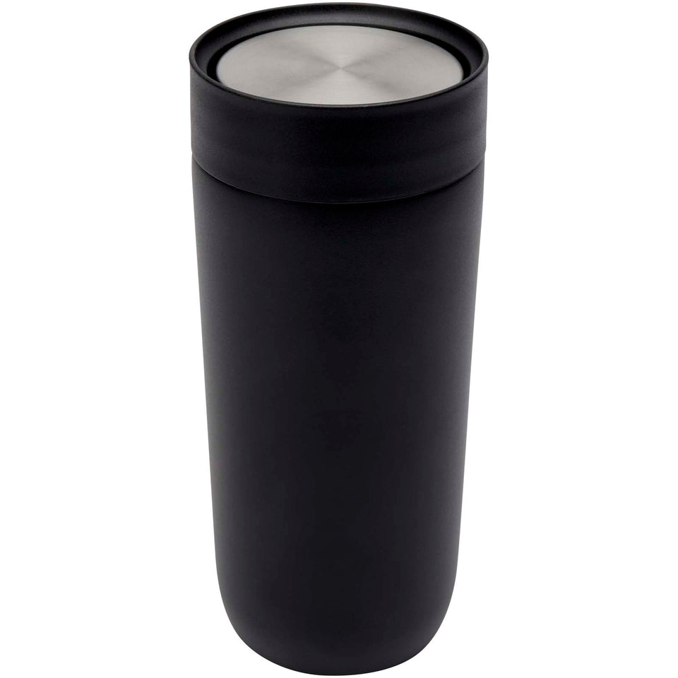 Bicchiere in acciaio inox certificato RCS da 350 ml Camden con rivestimento in ceramica personalizzato con logo - Pubblienne